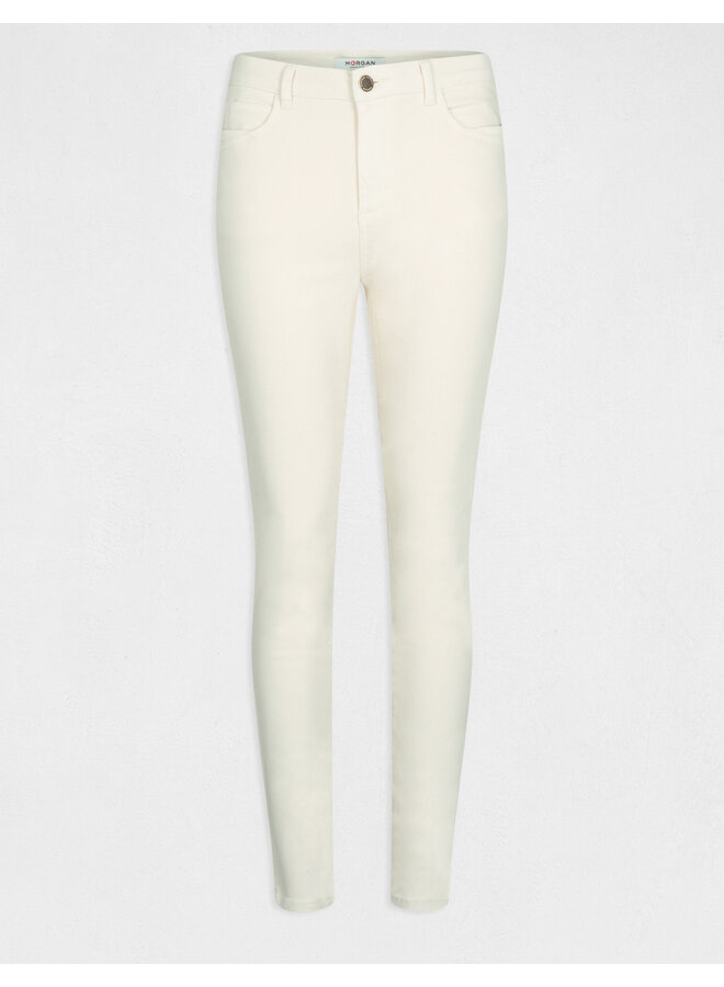 BROEK 221 PEPS1 IVORY