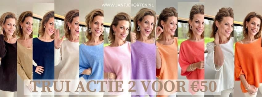 FIJNE NIET KRIEBEL TRUIEN IN ONE SIZE