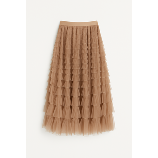 ROK TULE LATTE  HFE9218 LAYERED ONE SIZE