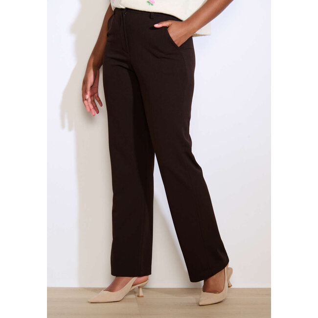 BROEK NEWSCUB CHOCO