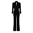JUMPSUIT CHIFFON MOUW CFC0020090002 ZWART