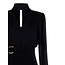 JUMPSUIT CHIFFON MOUW CFC0020090002 ZWART