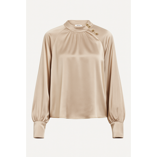 BLOUSE UNI BEIGE H702