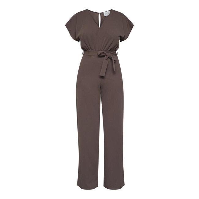 JUMPSUIT GIRL-JU25. CHOCOLATE