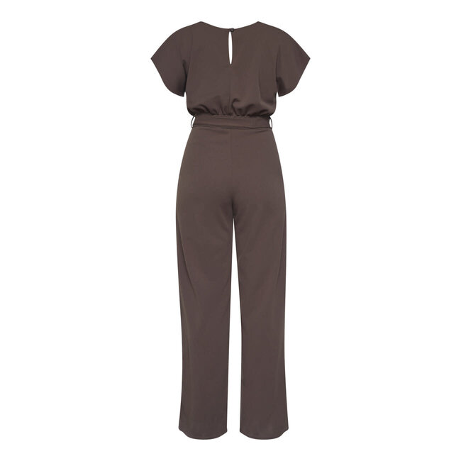 JUMPSUIT GIRL-JU25. CHOCOLATE