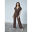 JUMPSUIT GIRL-JU25. CHOCOLATE
