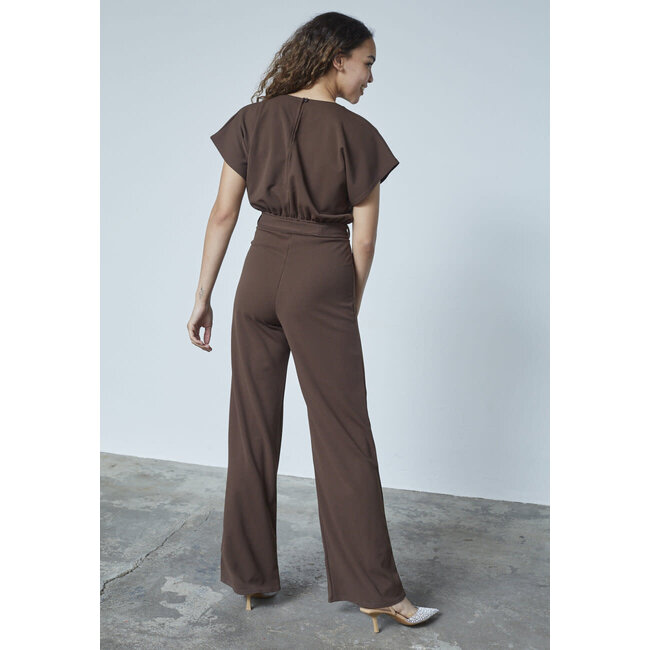 JUMPSUIT GIRL-JU25. CHOCOLATE
