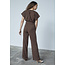 JUMPSUIT GIRL-JU25. CHOCOLATE
