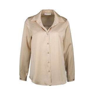 BLOUSE LEONIE SATIN GESSO