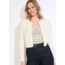 VESTJE FLUFFY BOLELASH ECRU