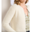 VESTJE FLUFFY BOLELASH ECRU