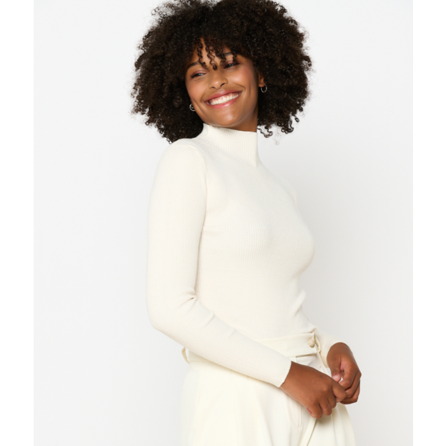 COL RIBLY 2D VANILLE