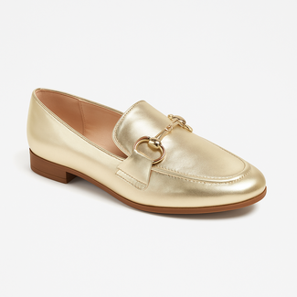 LOAFER METALLIC GOLD LS5395