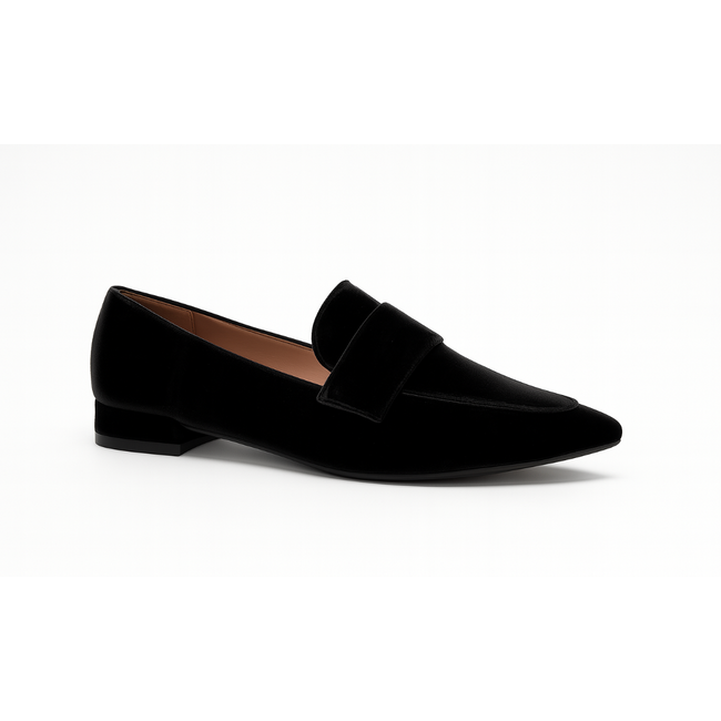 LOAFER VELVET BLACK LL1102