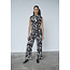JUMPSUIT GUTO-JU3 BLACK/FLOWER
