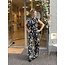 JUMPSUIT GUTO-JU3 BLACK/FLOWER