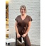 JUMPSUIT GIRL-JU25. CHOCOLATE