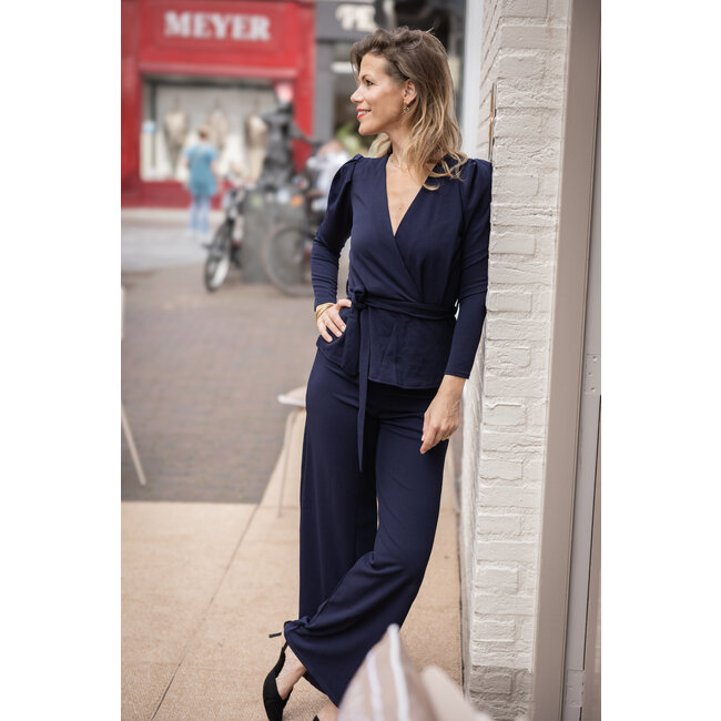 BROEK GLUT-PA.A NAVY
