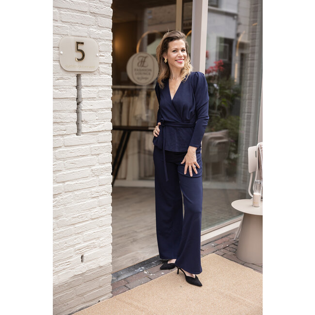 BROEK GLUT-PA.A NAVY