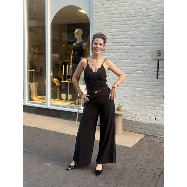 JUMPSUIT GULO LACE BLACK