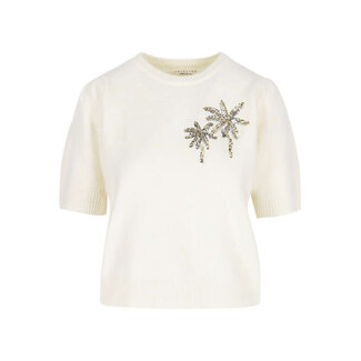 TOP PALMSEQ ECRU