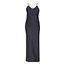 MAXIJURK SATIN N.ERO NAVY