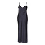MAXIJURK SATIN N.ERO NAVY
