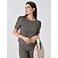 TOP KNIT CFC0125041003 PRINT ZWART