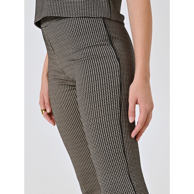 PANTALON KNIT CFC0125037003 PRINT ZWART