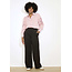 BROEK TWILLWID DARK BROWN