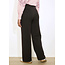BROEK TWILLWID DARK BROWN