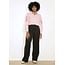 BROEK TWILLWID DARK BROWN