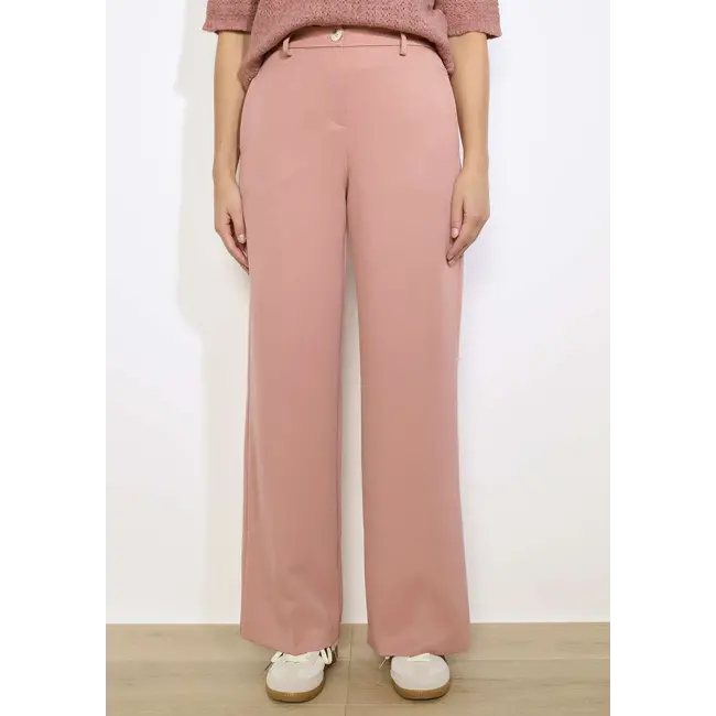 BROEK TWILLWID NUDE PINK