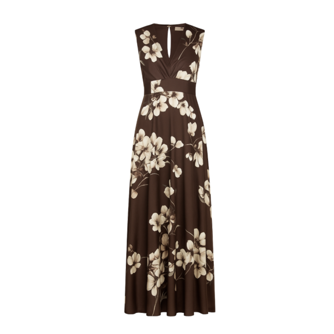 JURK MAXI CFC0124879003 BLOEMPRINT CHOCO