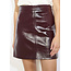 ROK LEERLOOK  VINYL AUBERGINE