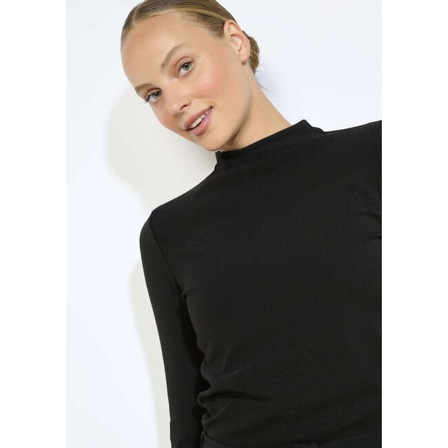 TOP LANGE MOUW/COL NOALS BLACK