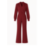 JUMPSUIT BORDEAUX PERLA NERA