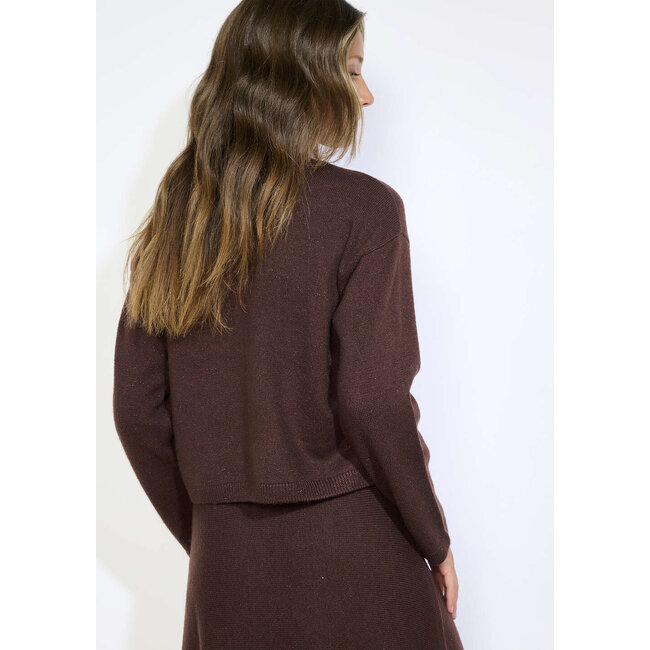 TOP ABBY LUREX BRUIN