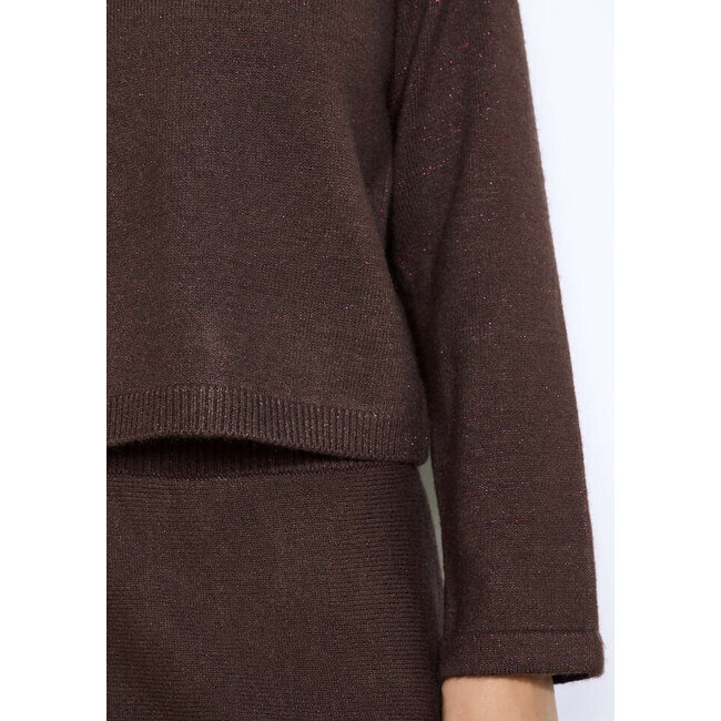 TOP ABBY LUREX BRUIN