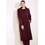 MANTEL /JAS  COATYLONG BORDEAUX