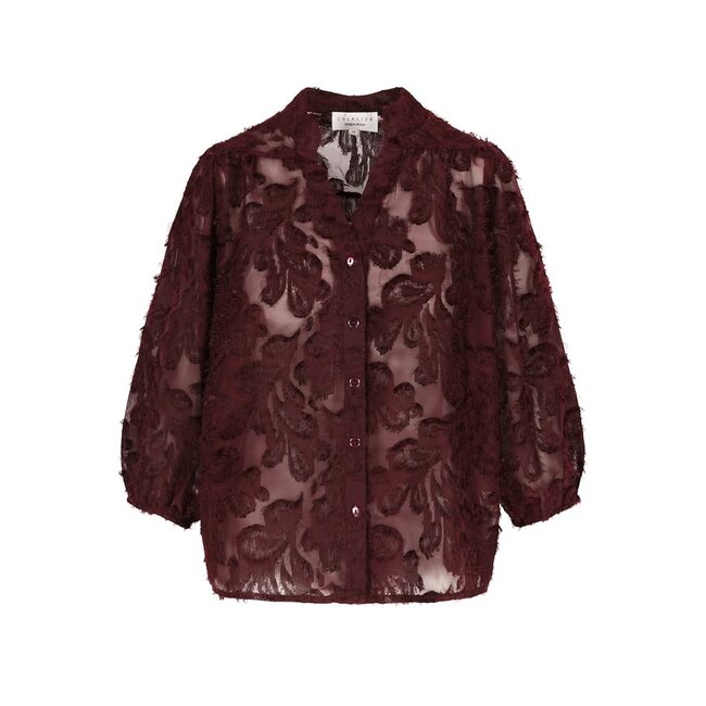 BLOUSE HELOISE WINE