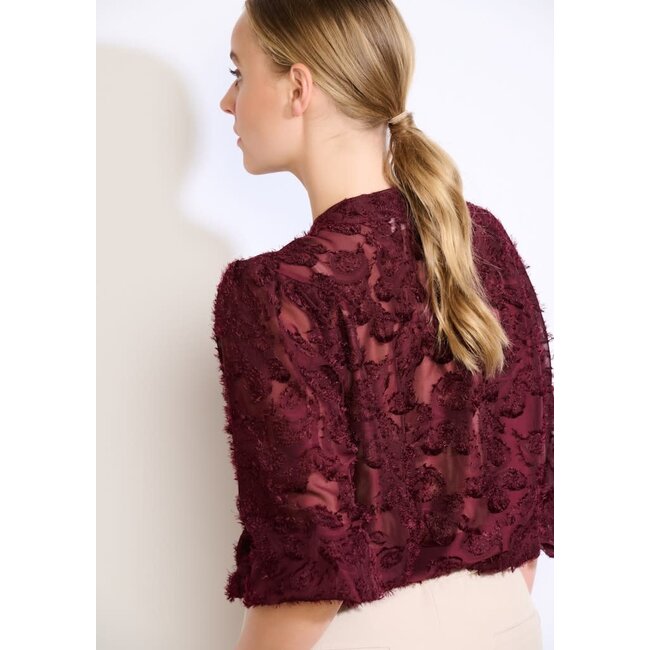 BLOUSE HELOISE WINE