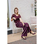 PANTALON SATIN DUBAI BURGUNDY