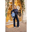TOP KIMSTRIP NAVY/OFFWHITE