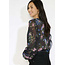 BLOUSE SYENNA BLACK FLOWER