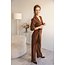 JUMPSUIT TABACCO PERLA NERA