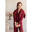 JUMPSUIT BORDEAUX PERLA NERA