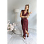 JURK STRETCH SOPHIE&ME BORDEAUX