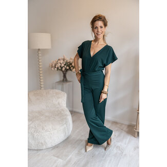 JUMPSUIT GIRL-JU PINE GREEN