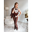 PANTALON FLAIR  CFC0125318003 CHOCO